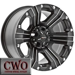 Newly listed 18 Black Ballistic Outlaw Wheels Rims 8x180 8 Lug GMC 