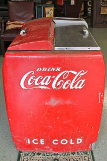 coke cooler in Coca Cola