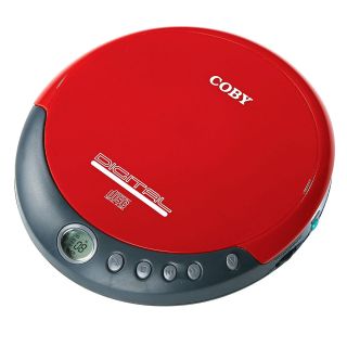 Coby CXCD109 Personal CD Player Red New