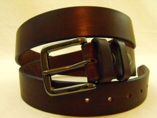 40mm Harness Leather belt Sunset USA Made Full Grain