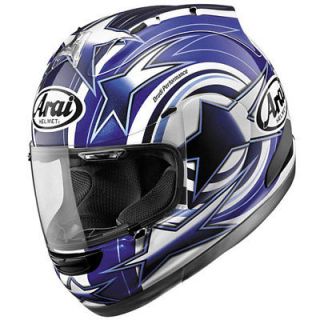 Arai Corsair V Motorcycle Full Face Helmet Edwards Blue Medium