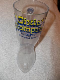 DIXIE STAMPEDE PLASTIC BOOT; 6; DINNER & SHOE EDITION