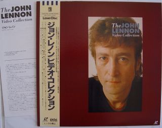 The John Lennon Video Collection 19 Songs Japan Laserdisc 