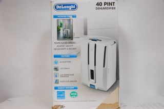 NEW DELONGHI DD50P ENERGY STAR 50 PINTS DEHUMIDIFIER WITH PATENTED 
