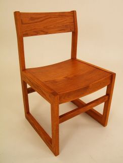 Lot 45 adult durable side Chairs NEW honey oak chairs restaurant 