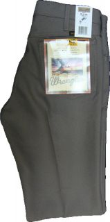Wrangler® Mens Birch Soil Resistant Wrancher Dress Jeans Trousers 