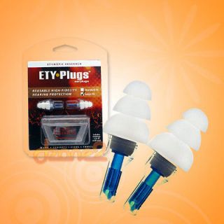 Etymotic Research ER 20 BSC Ety Plugs High Fidelity Earplugs ER20 BSC 