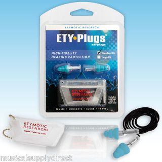 Etymotic Research ER 20 Ety Plugs Earplugs ER20 BLUE    LOT OF 10