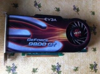 EVGA GeForce 9800 GT512 MB GDDR3 , faster than 8800 GT, Radeon 3870 