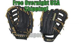 Wilson A2000 ELO 12.75 RHT Pro Stock Outfield Baseball Glove/ Mitt 