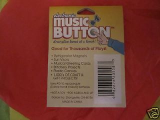 craft music buttons in Home Arts & Crafts