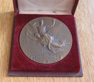   ​ Medal 1900 Paris Expo / Olympic Games by Chaplain in case