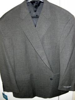 George Foreman Suit Coats Size 60 & 62 Regular Comort Zone Brand 