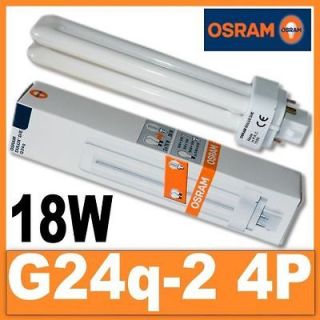 OSRAM G24q 2 18W 4 pin 2700K 3000K 4000K PLC lamp bulb Compact 