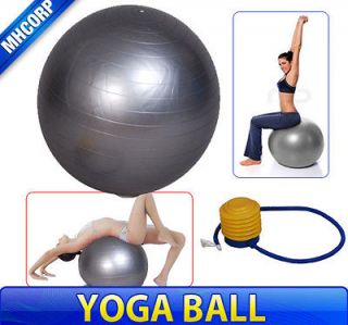 75cm Balancing Stability Ball Yoga Home Workout Exercise Fitness Ball 