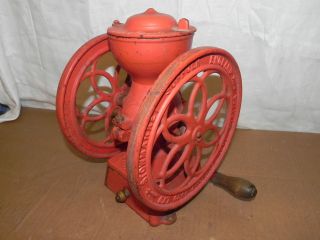 Vintage Cast Iron Coffee Grinder Mill,Suffolk Foundry,England,Table 