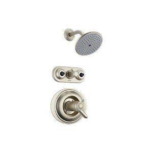 Delta T18T230 NN Thermostatic Jetted Shower System Trim in Pearl 