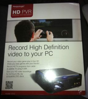 Hauppauge HD PVR 1212 Personal HDTV Recorder   BRAND NEW / Sealed()
