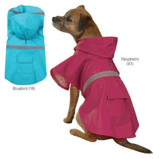 Guardian Gear Brite Dog Hooded Rain Jackets Coat All Sizes Waterproof 
