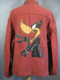 ICEBERG history DAFFY DUCK JEAN JACKET xxxxl italy gilmar denim 4xl 