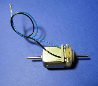 MABUCHI 1.5 3v DC Electric Motor w/Dual Shafts & Wire Leads FA 13 for 