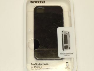 Incase   Pro Slider Case for Apple iPhone 4 and 4S Black Blue side 