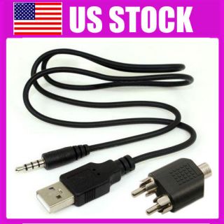 USB Easy Audio Capture Adapter Cable  Tape to PC Recording converter 