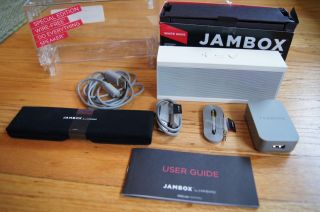 Jawbone JAMBOX White Portable Bluetooth Wireless Stereo Speaker