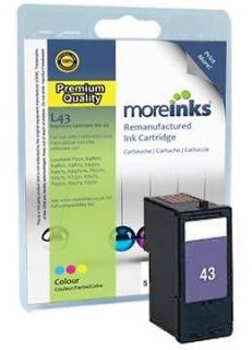   No.43 High Capacity Tri Colour Ink Cartridge for Lexmark Printers