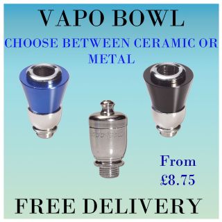 New Vapo Bowl , Vapobowl Portable Vaporizer Attachment For Pipe or 