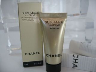 new box Chanel SUBLIMAGE LA CREME Texture Supreme Cream .17 OZ / 5 