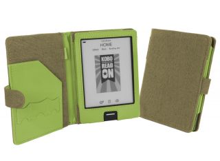 Cover Up Kobo eReader Touch Edition Natural Hemp Book Style Case 