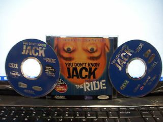 You Dont Know Jack Volume 4 The Ride (PC Game for Windows and Mac)