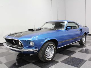 Ford  Mustang Mach 1 REAL 428 CI CODE R COBRA JET, RESTORED IN 