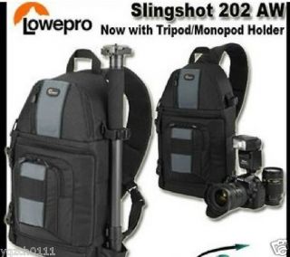 Lowepro SlingShot 202 AW Camera Backpack Shoulder Bag with All Weather 