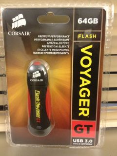 BRAND NEW Corsair 64GB Voyager GT USB 3.0 Flash Drive