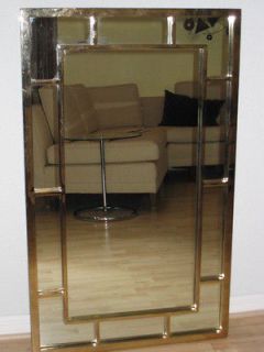   of rare 1960s Thomasville Hollywood Regency Gold beveled Wall mirrors