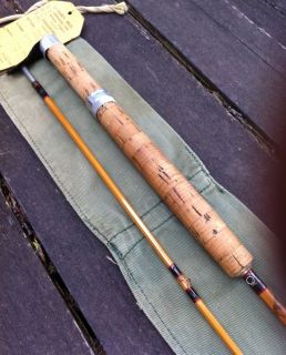 EXCELLENT VINTAGE HARDY PHANTOM 6 10 BAMBOO FLY ROD