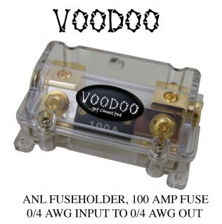   Fuse Distribution fuseholder INLINE Block 0/4 AWG, 200 amp ANL GOLD