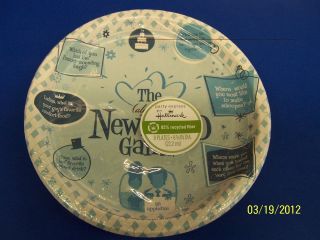   ) Newlywed Game Bridal Shower Wedding Party 9 Paper Dinner Plates