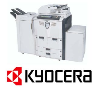 Kyocera KM 6030 with Feed, Finisher, Bank, Print, scan   270k copies