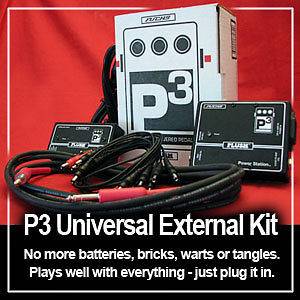 P3 Phantom Powered Pedal System External Kit Guitar