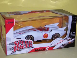 SPEED RACER MACH 5 DIE CAST METAL CAR, 124 SCALE, NIB