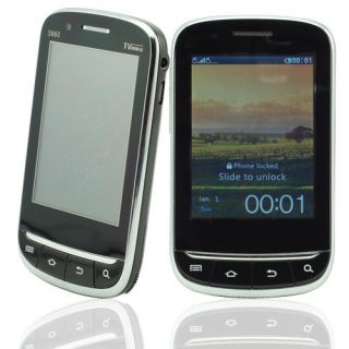   Quad band Dual sim JAVA T mobile AT T Analog TV cell phone New Bl