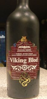 Viking Blod Mead 750ML Hibiscus and Hops 19% Cerematic Bottle