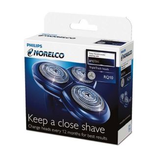 NEW Philips Norelco RQ10 Arcitec Razor Shaving Triple Track 