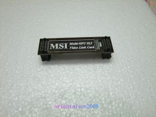MSI K9N SLI Platinum/K9N2 SLI Platinum/K9N Diamond/NVidia SLi Bridge