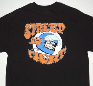 Street Is Neat Pocket T Shirt Black L Racing Motorcycle Biker
