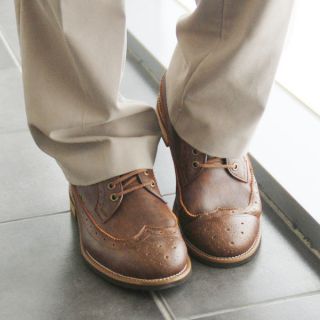 BELIVUS Oxford Brogue Wingtip mens shoes/verified best quality/MS012 