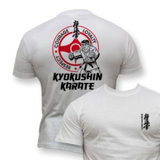 Shirt KARATE KYOKUSHIN Ideal for Gym,Training,M​MA Fighters,Sport 
